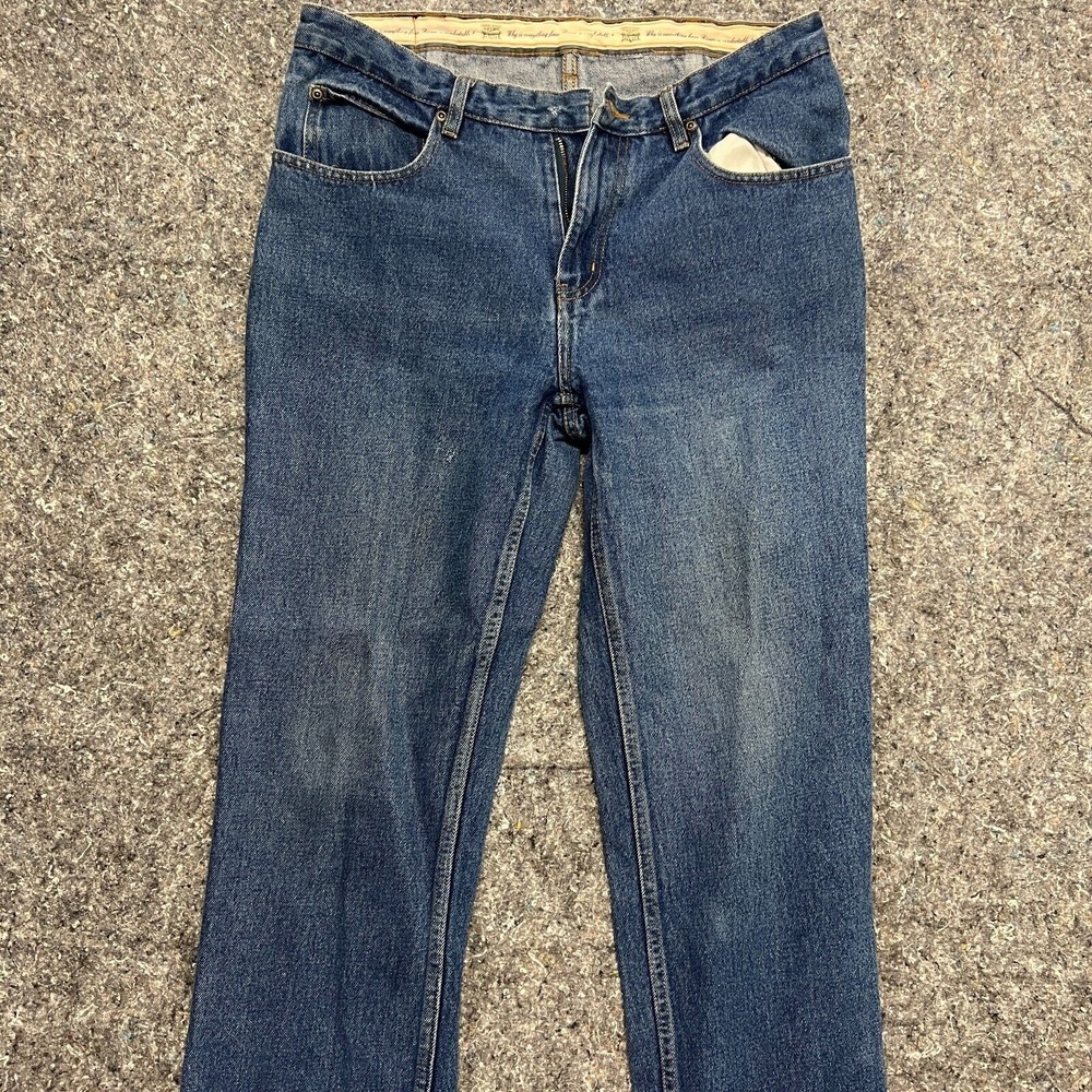 Rivers Mens Slim Fit Blue Denim Jeans‎ Size 32x28 Casual Everyday Wear Work